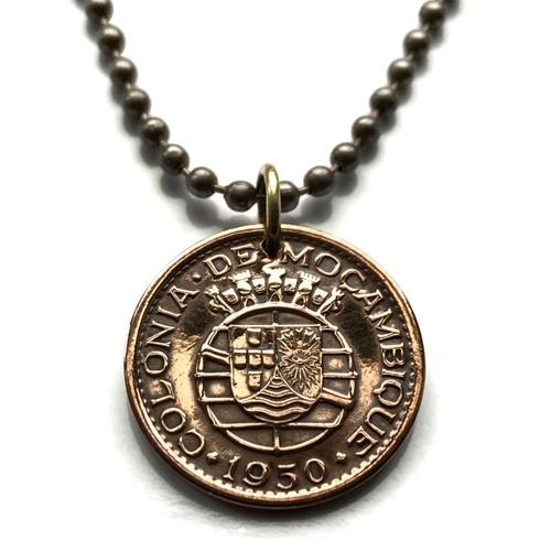 1950 mozambique cent coin - 1950,