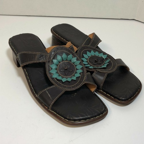 Tsonga slide sandals brown - tsonga,