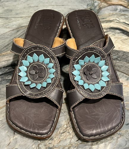Tsonga women sandals brown - sandals,